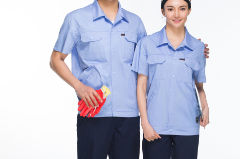 夏季短袖工作服定制，定制適合自己公司的夏季工作服