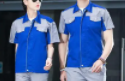 繡字繡logo短袖工作服定制logo位置會(huì)不舒服嗎？